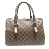 Louis Vuitton Berkeley Ladies Handbag Damier Ebene (Brown)