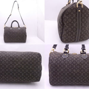 Louis Vuitton 2Way Bag Monogram Ideal Bandolier 30 Brown Canvas Leather Handbag Shoulder Women's Men's