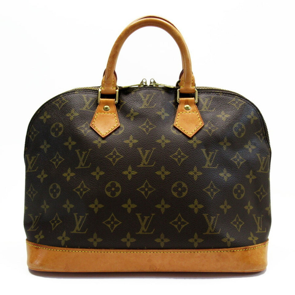 Louis Vuitton Handbag Monogram Alma Brown Canvas