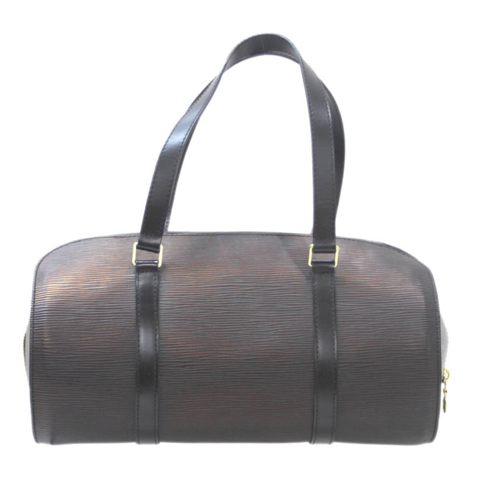 Louis Vuitton Souflot HandBag Epi Noir