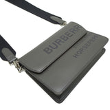 Burberry Brown Coated Canvas Shoulder Bag ( )