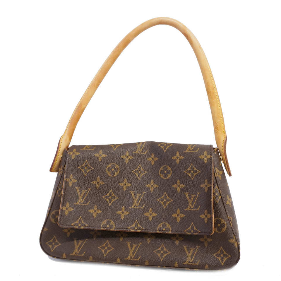 Louis VuittonAuth Monogram Mini Looping Women's Shoulder Bag