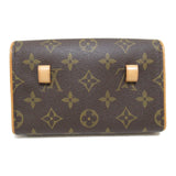 Louis Vuitton Pochette Florentine waist bag Brown Monogram PVC coated canvas
