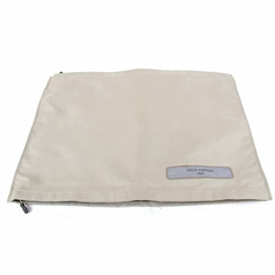 Louis Vuitton Truth Voyage Set Travel Pouch Polyester/Polyurethane Beige Women's Clutch