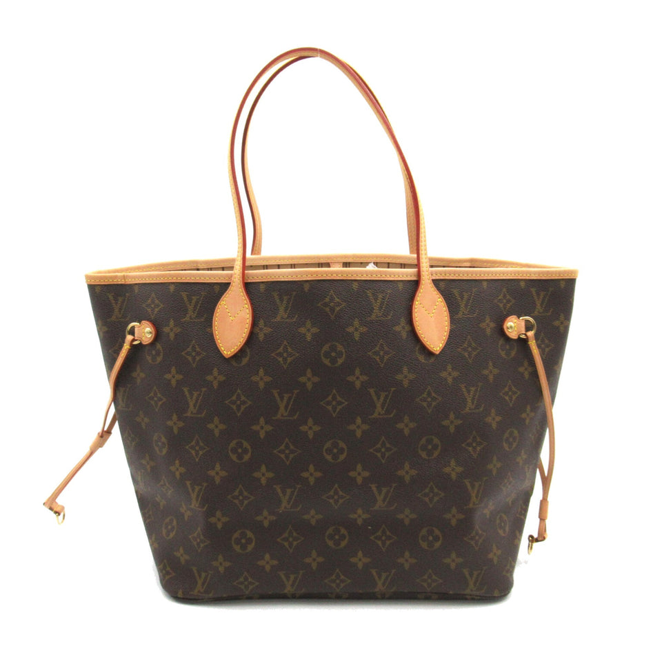Louis Vuitton Neverfull MM Brown Beige Monogram PVC coated canvas Tote