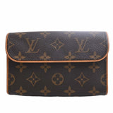 Louis Vuitton Monogram Pochette Florentine Waist Bag Brown Women's