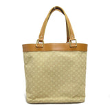 Louis Vuitton Lucille GM Tote Bag Beige Monogram mini leather