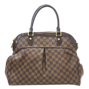 Louis Vuitton Trevi GM 2way Bag handBag shoulder Damier Ebene ES