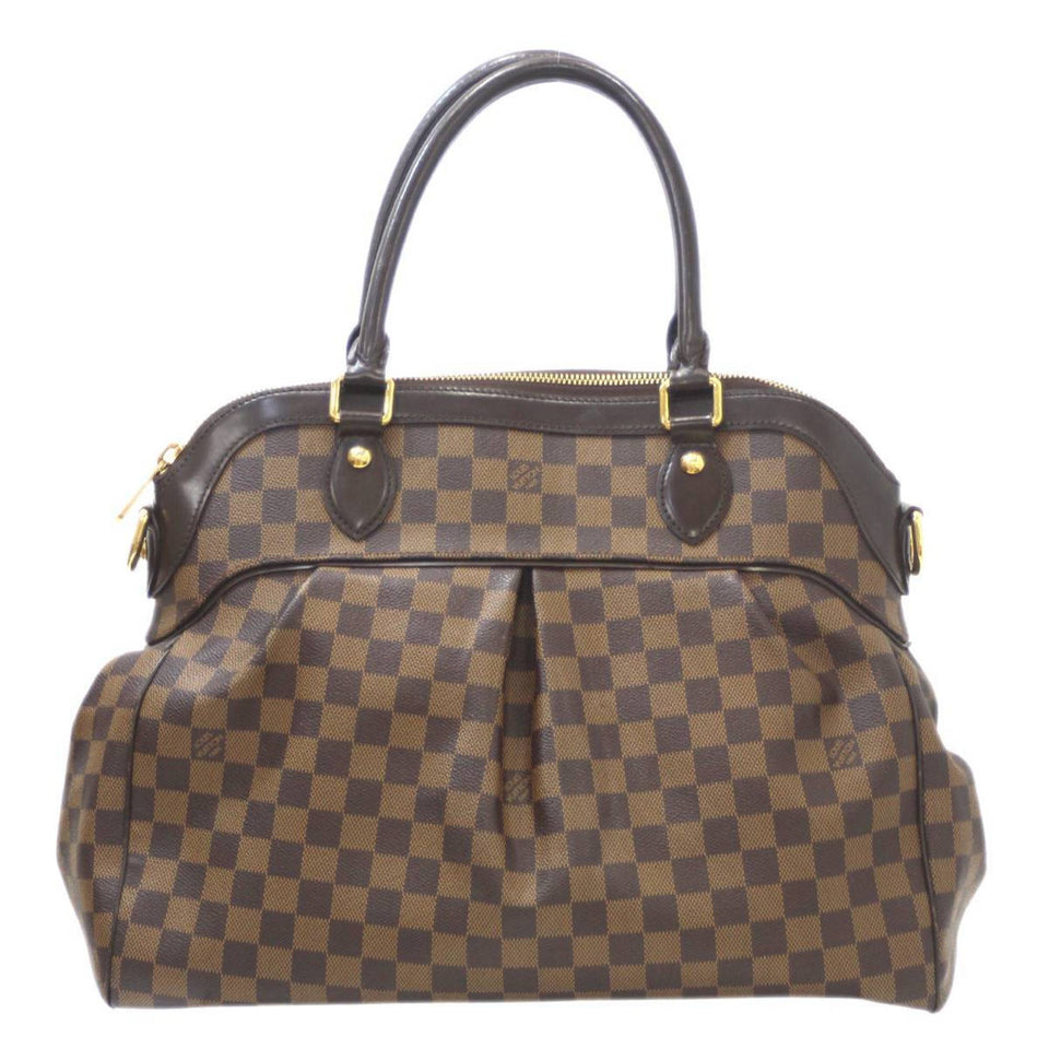 Louis Vuitton Trevi GM 2way Bag handBag shoulder Damier Ebene ES