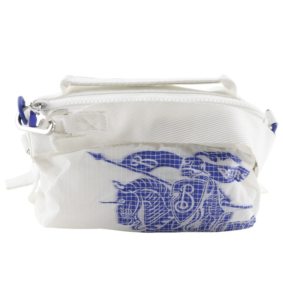 Burberry Blue White Nylon Shoulder Bag ( )