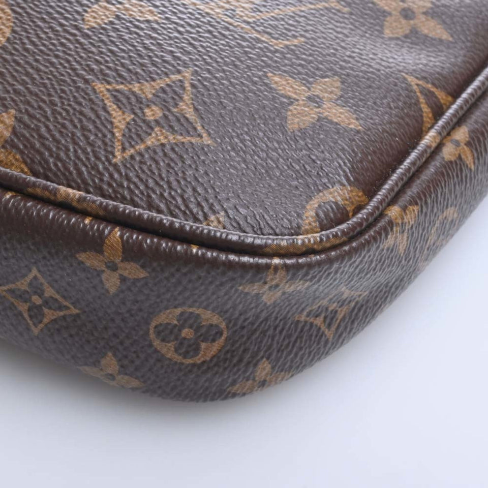 Louis Vuitton Monogram Multi Pochette Accessoire Pouch Shoulder Bag Brown Women's