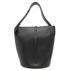 Burberry Black Leather Shoulder Bag ( )