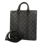 Louis VuittonAuth Monogram Eclipse 2WAY Bag Sack Plastic Cloth