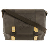 Louis Vuitton Roux Shoulder Bag Damier Jean Canvas Tail Made in Brown Crossbody 2way A4 Flap Men's