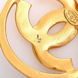 Chanel Cocomark Gold Circle Clip Earrings – Bags Junction