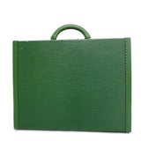 Louis VuittonAuth Epi Trunk Case President 45 Men,Women,Unisex Bag Borneo Green