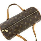 Louis Vuitton Boston Bag Papillon 26 Brown Monogram Canvas Leather Louis Vuitton Handbag Women's Nume