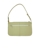 Burberry Cream Off-White Leather Handbag Shoulder Bag ( )