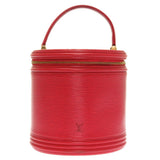 Louis Vuitton Epi Cannes Castilean Red Handbag Bag