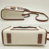 Burberry Canvas Leather Tote Bag ( )