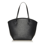 Louis Vuitton Epi Saint-Jacques Tote Bag Noir Black Leather Ladies Louis Vuitton