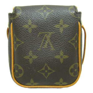 Louis Vuitton Pochette Cancoon Brown PVC coated canvas Clutch