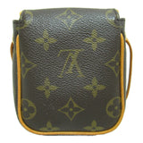 Louis Vuitton Pochette Cancoon Brown PVC coated canvas Clutch