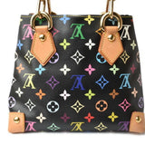 Louis Vuitton Handbag Louis Vuitton Audra Monogram Multicolor Noir / Black