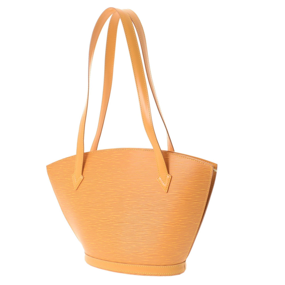 Louis Vuitton Epi San Jack Poignier Long Yellow Ladies Leather Shoulder Bag