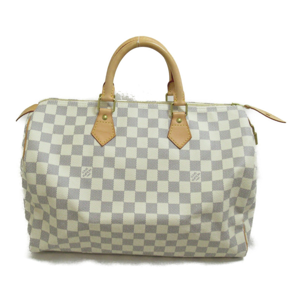 Louis Vuitton handbag White Damier Azur PVC coated canvas