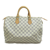 Louis Vuitton handbag White Damier Azur PVC coated canvas