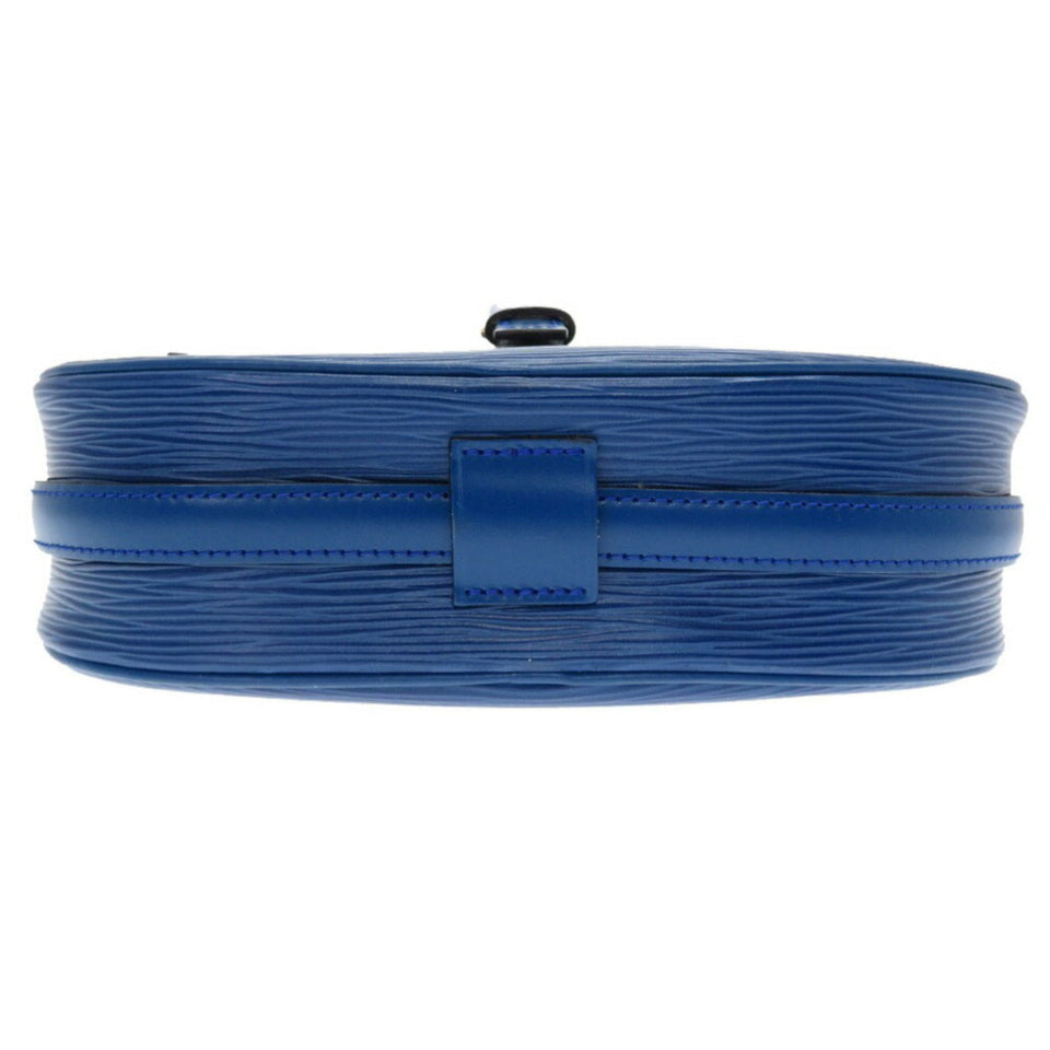 Louis Vuitton Epi Genefille Blue Shoulder Bag Louis Vuitton 0146 Louis Vuitton