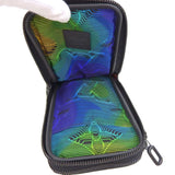 Louis Vuitton 3D Monogram Double Phone Pouch Rainbow Shoulder Black Shoulder Bag