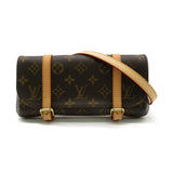 Louis Vuitton Murrell Shoulder Bag Brown Monogram PVC coated canvas