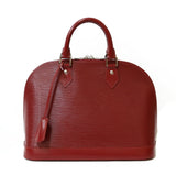 Louis Vuitton Handbag Epi Arma Red Fuchsia Ladies Leather