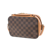 Louis Vuitton Damier Santa Monica Saffron Women's Canvas Shoulder Bag