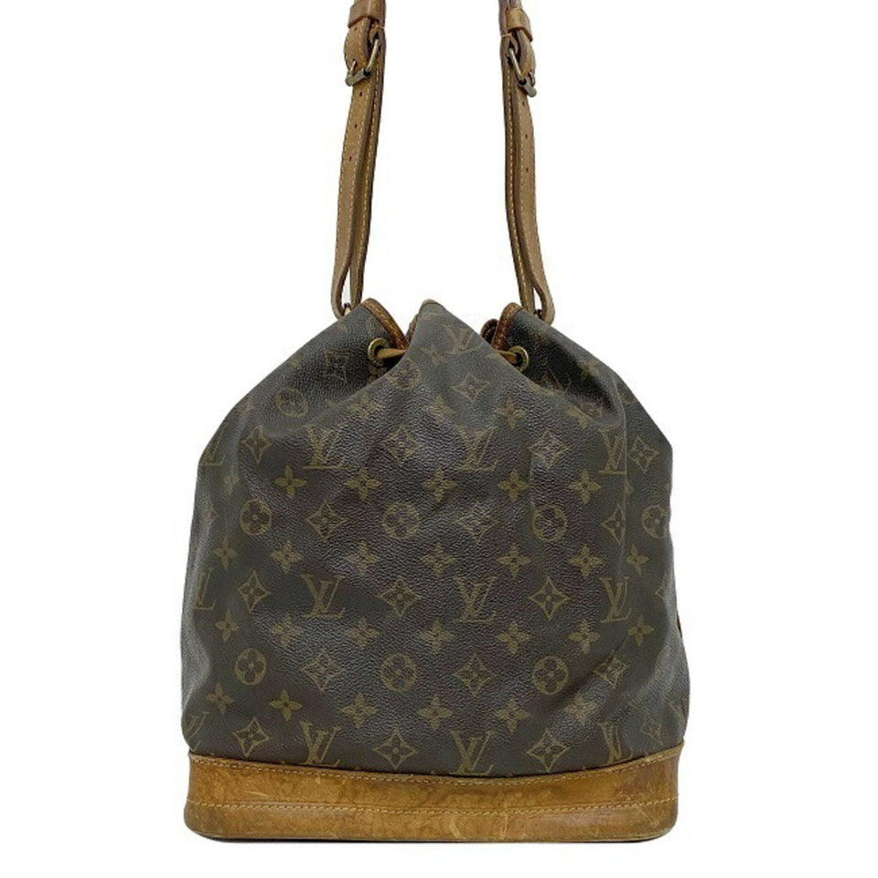 Louis Vuitton Bag Noe Brown Monogram Shoulder Louis Vuitton Ladies Louis Vuitton Nume Leather