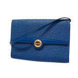 Louis VuittonAuth Epi Arche Women's Shoulder Bag Toledo Blue
