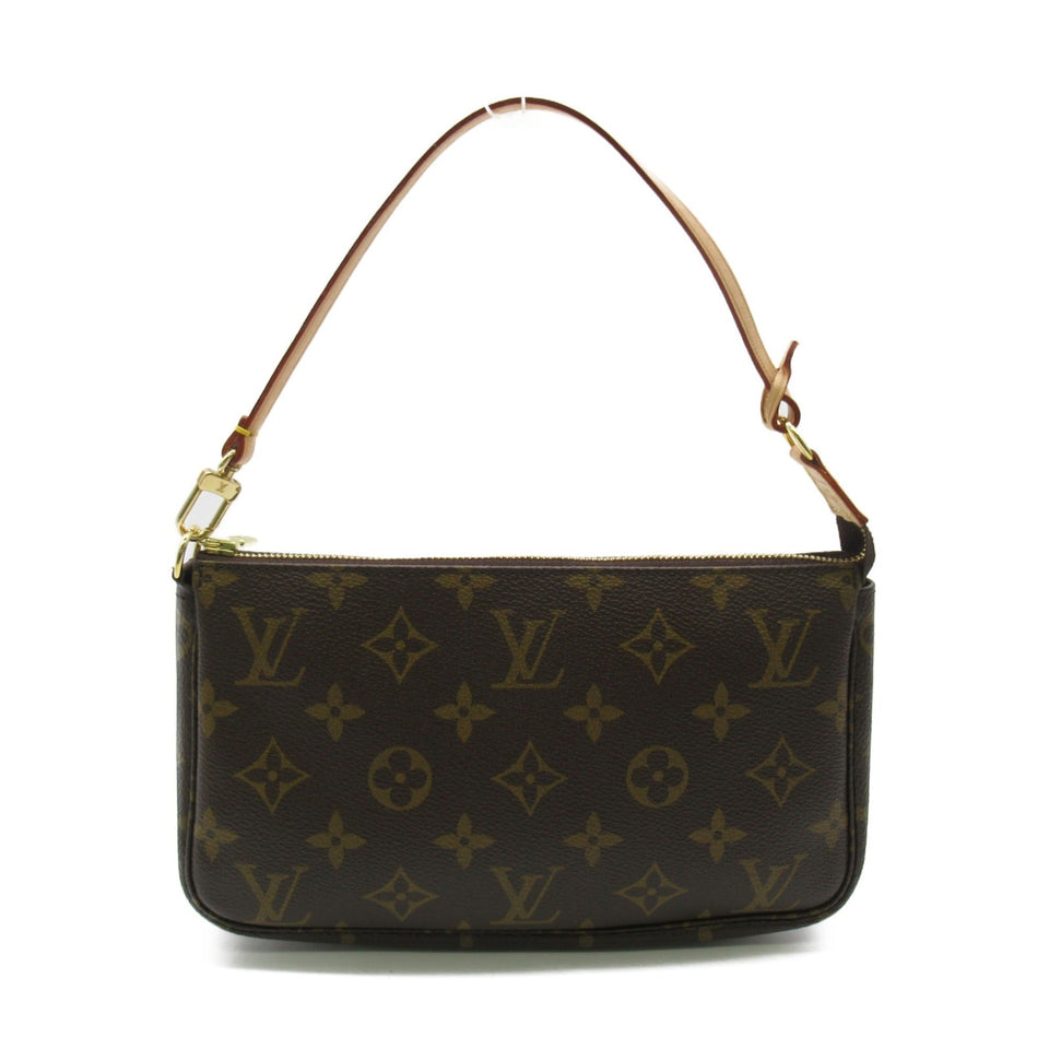Louis Vuitton Pochette Accessoires Accessory Pouch Brown Monogram PVC coated canvas Clutch