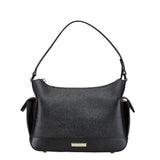 Burberry Black Leather Shoulder Bag ( )