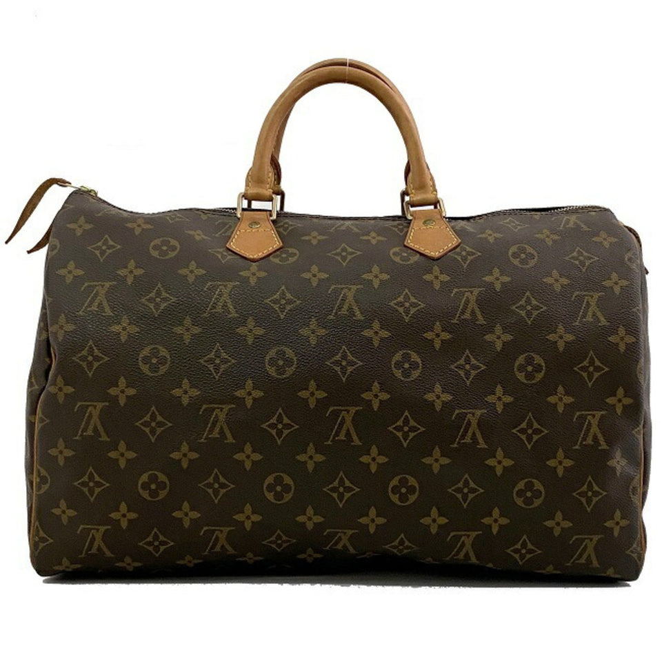 Louis Vuitton Boston Bag Brown Monogram Louis Vuitton Handbag Travel Ladies Men's Business Trip