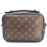 Louis Vuitton Handbag Shoulder Bag 2Way Monogram Macassar S Rock Messenger Brown Canvas Men's