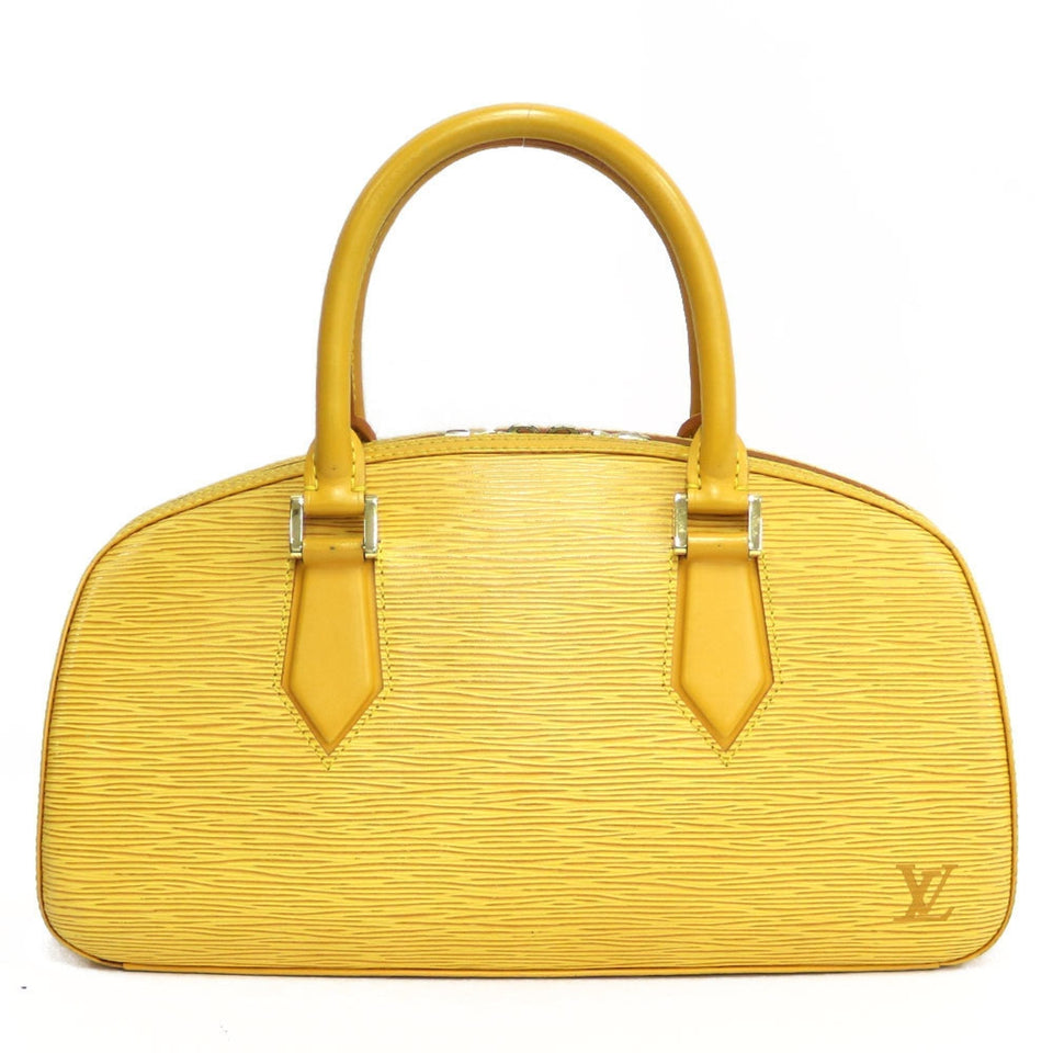 Louis Vuitton Handbag Epi Jasmine Yellow Ladies