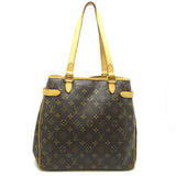 Louis Vuitton Batignolles Vertical Women's Shoulder Bag Monogram Brown