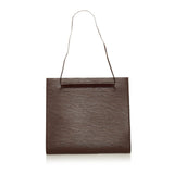 Louis Vuitton Epi Saint-Tropez Handbag Shoulder Bag M5246D Mocha Brown Leather Women's Louis Vuitton