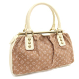 Louis Vuitton Handbag Monogram Mini Run Trapeze PM Camel Canvas Leather Ladies