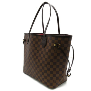 Louis Vuitton Neverfull MM Tote Bag Brown Ebene Damier PVC coated canvas