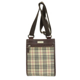Burberry Beige Canvas Shoulder Bag ( )