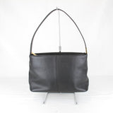 Burberry Black Leather Shoulder Bag ( )