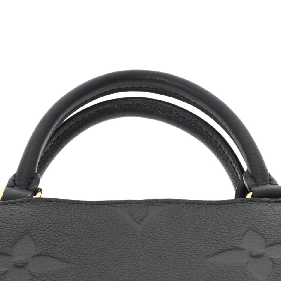 Louis Vuitton Monogram Emplant Petit Palais PM Noir Women's Bag